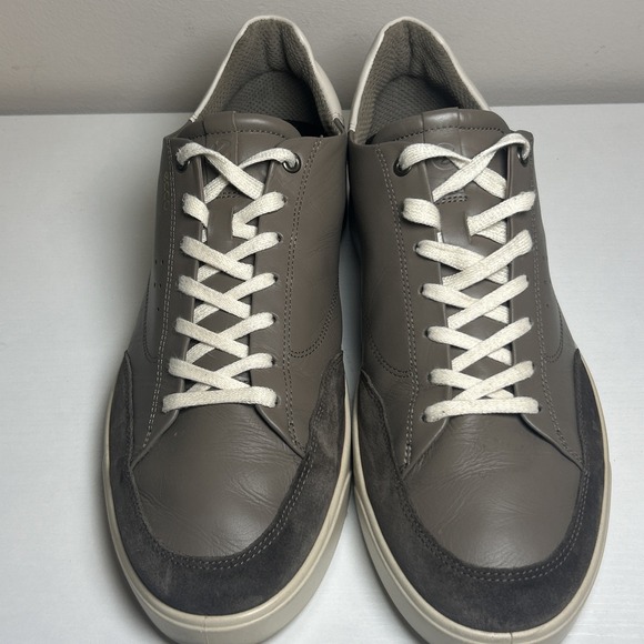 ECCO Fluidform Mens Size EU46 US13 Brown Leather Fashion Sneakers Comfort‎ Shoes - Picture 3 of 12